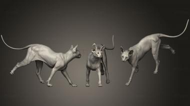 3D model Sphynx cat (STL)